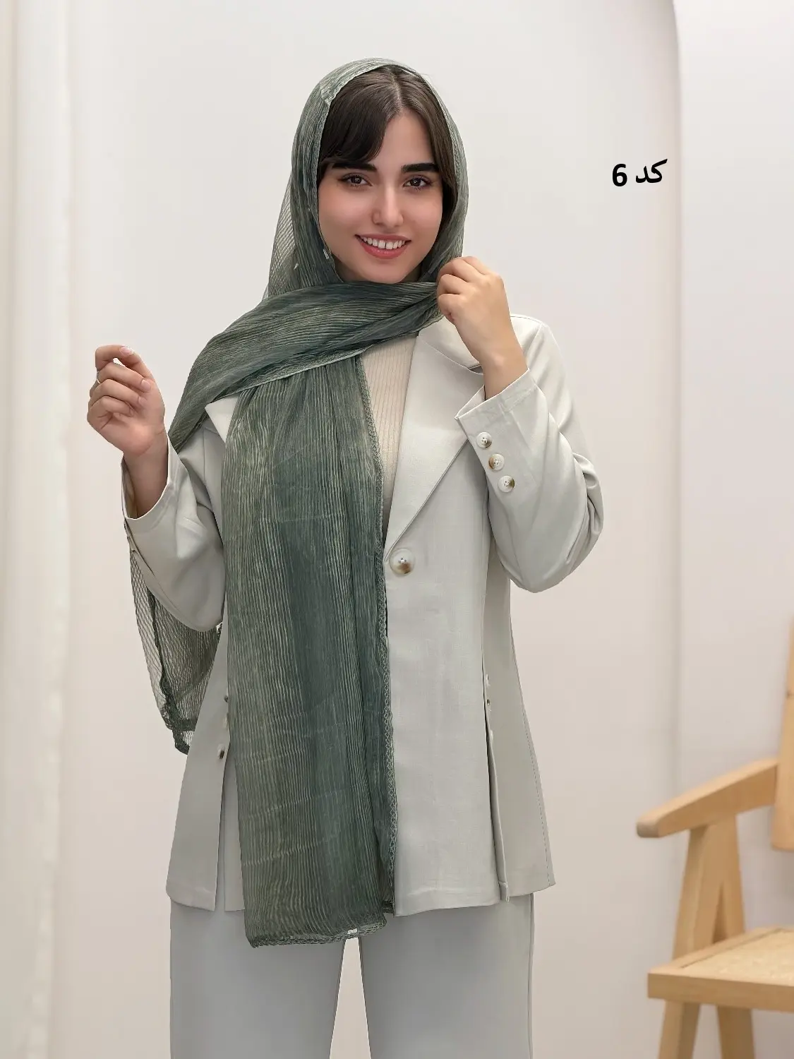 4477-شال ابریشم کیلا